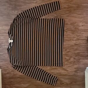 H&M Long Sleeve Striped Top